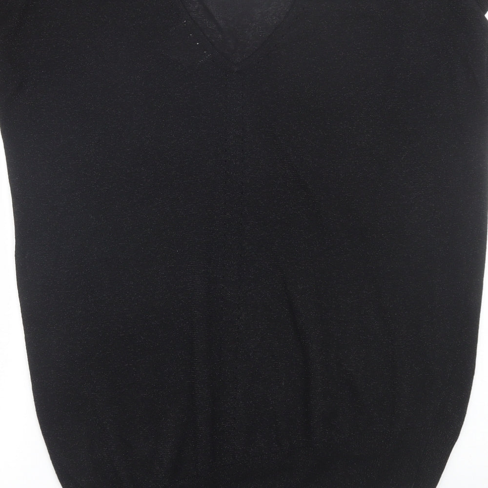 NEXT Womens Black   Basic T-Shirt Size 16