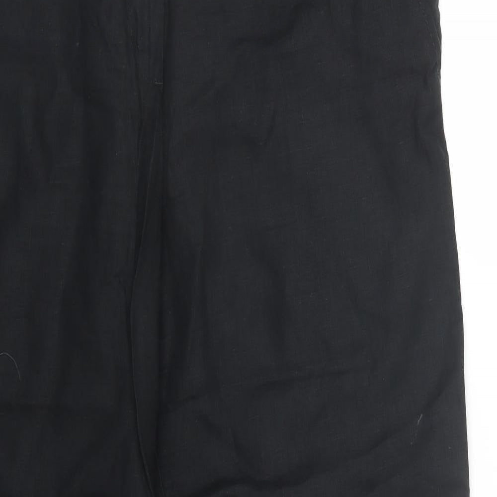 TU Womens Black   Trousers  Size 16 L29 in