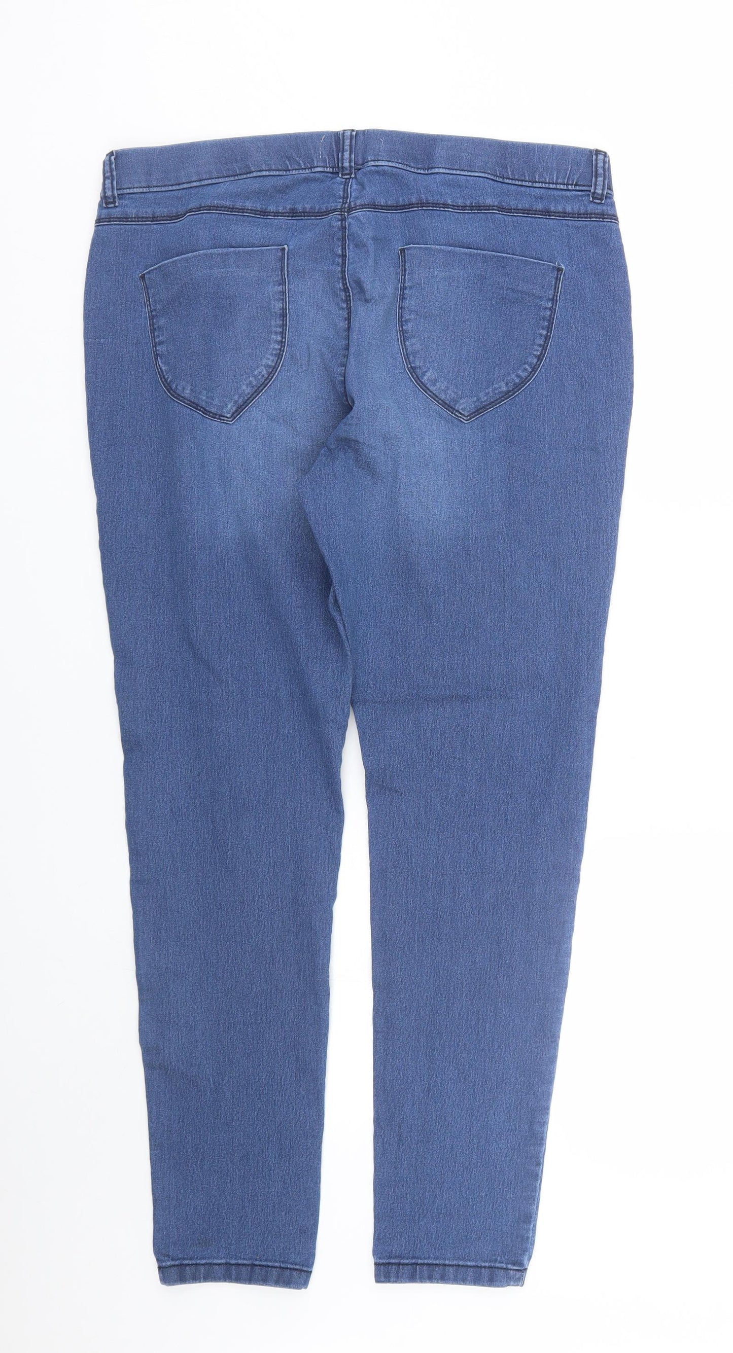 Dorothy Perkins Womens Blue  Denim Jegging Jeans Size 16 L28 in
