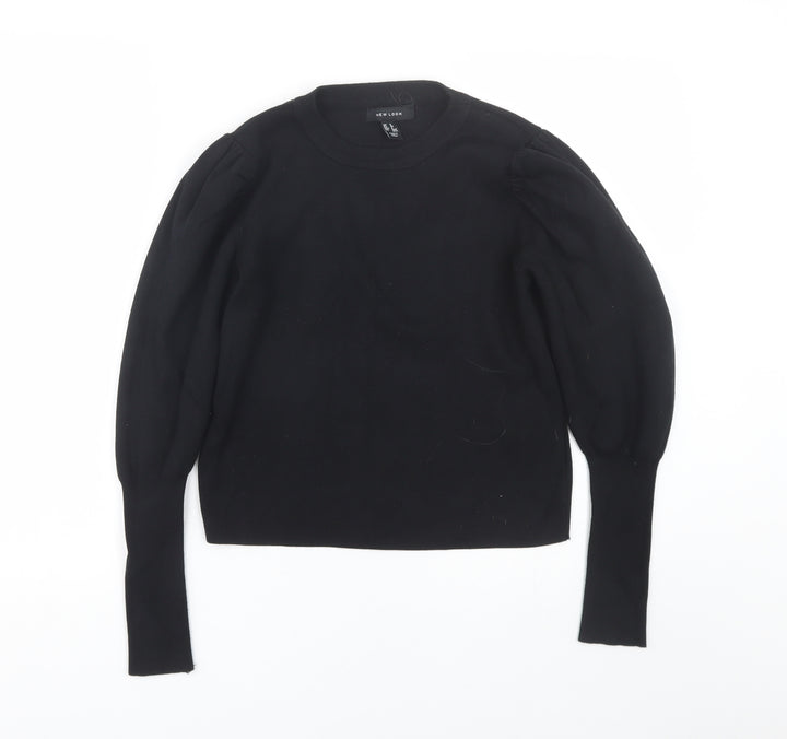 New Look Womens Black   Pullover Jumper Size 8