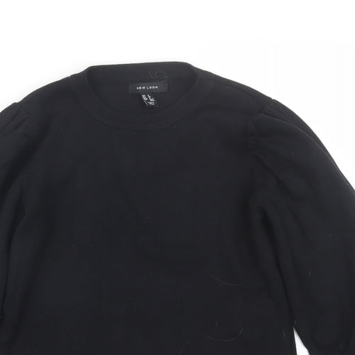 New Look Womens Black   Pullover Jumper Size 8