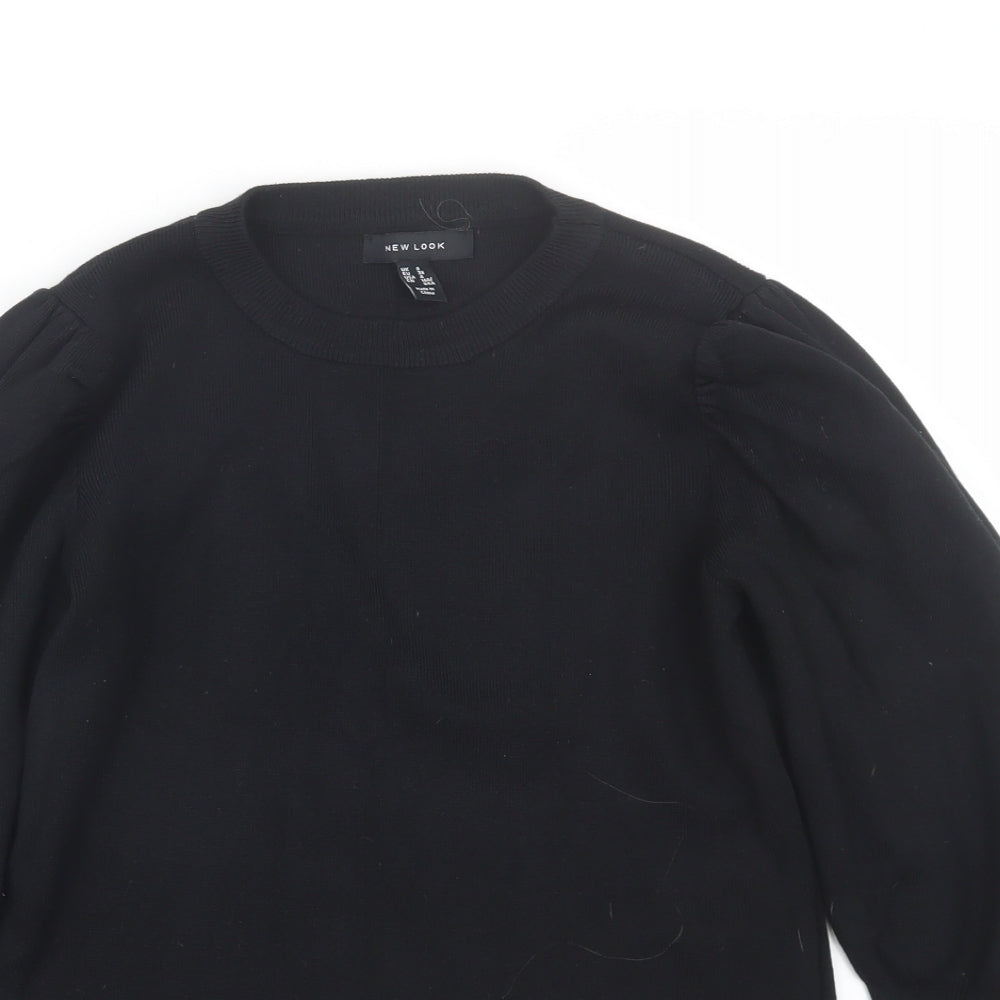 New Look Womens Black   Pullover Jumper Size 8