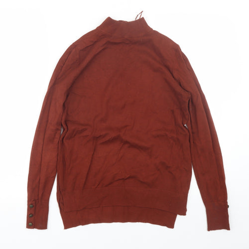 Peacocks Womens Brown   Pullover Jumper Size 8