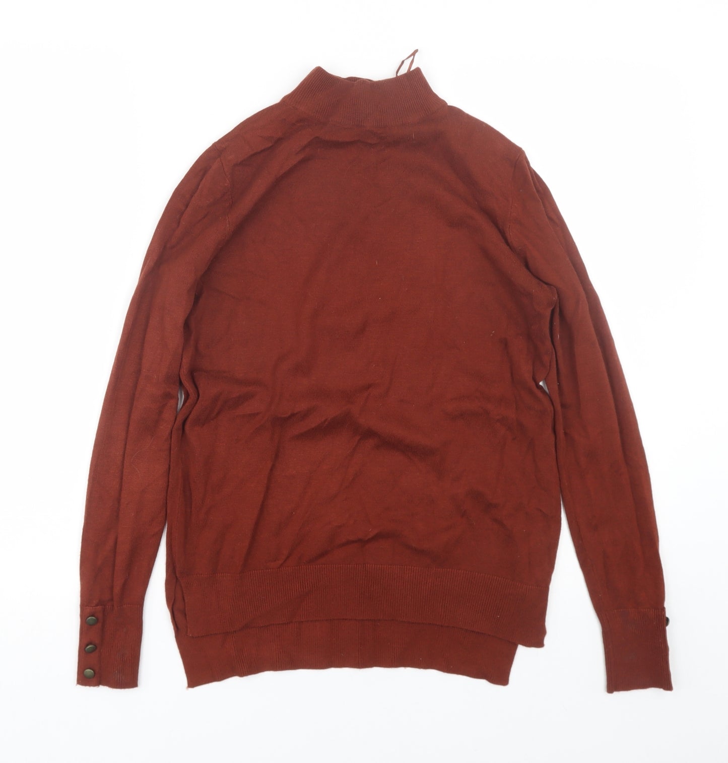 Peacocks Womens Brown   Pullover Jumper Size 8