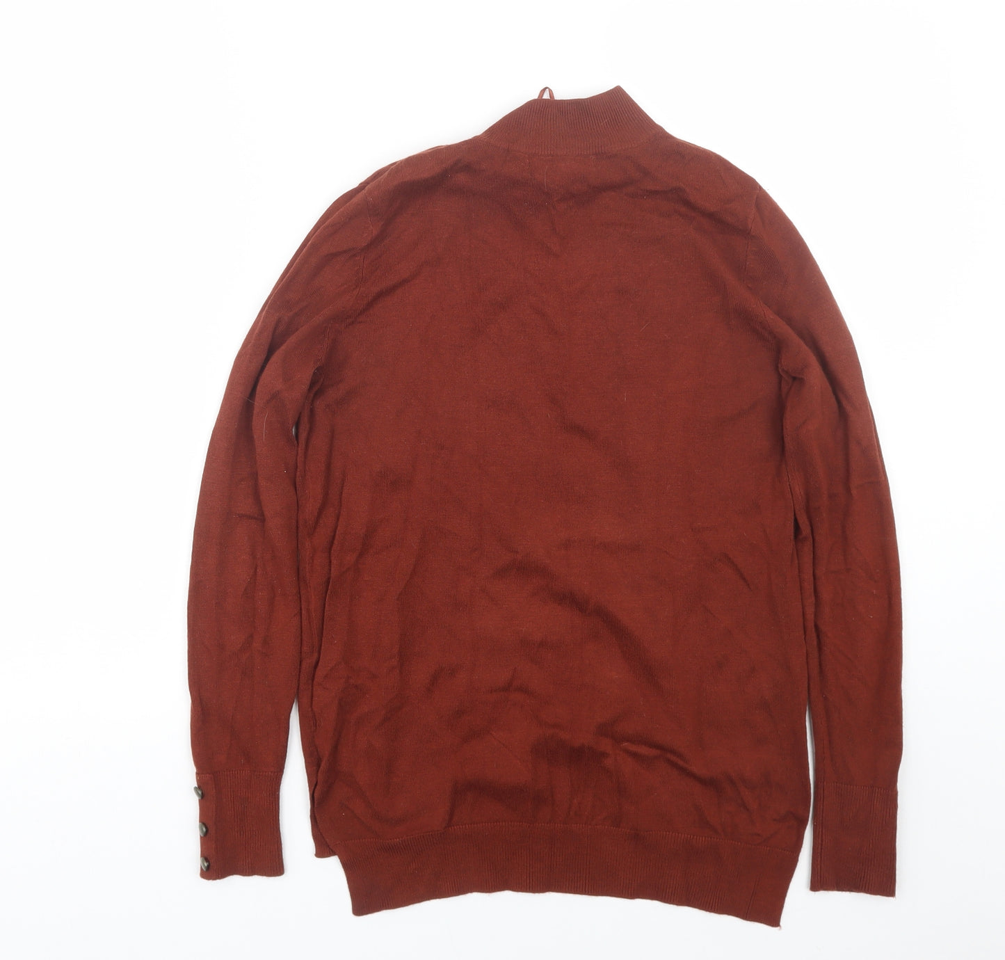 Peacocks Womens Brown   Pullover Jumper Size 8