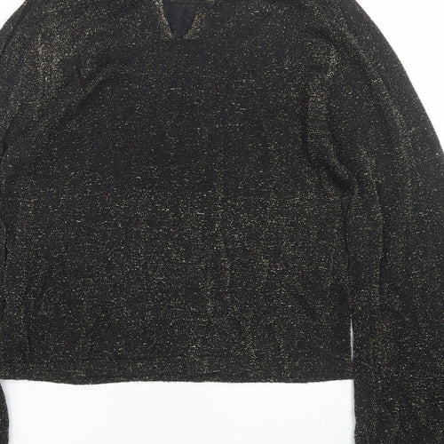 New Look Womens Black   Pullover Jumper Size 10