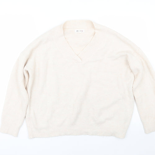 Urban bliss Womens Beige   Pullover Jumper Size 12