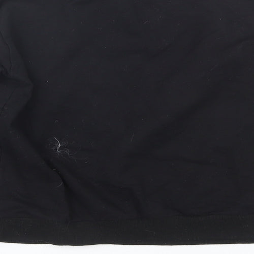 Shien Girls Black   Pullover Sweatshirt Size 11-12 Years  - Flowers