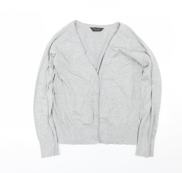 Dorothy Perkins Womens Grey Cardigan Jumper Size 12