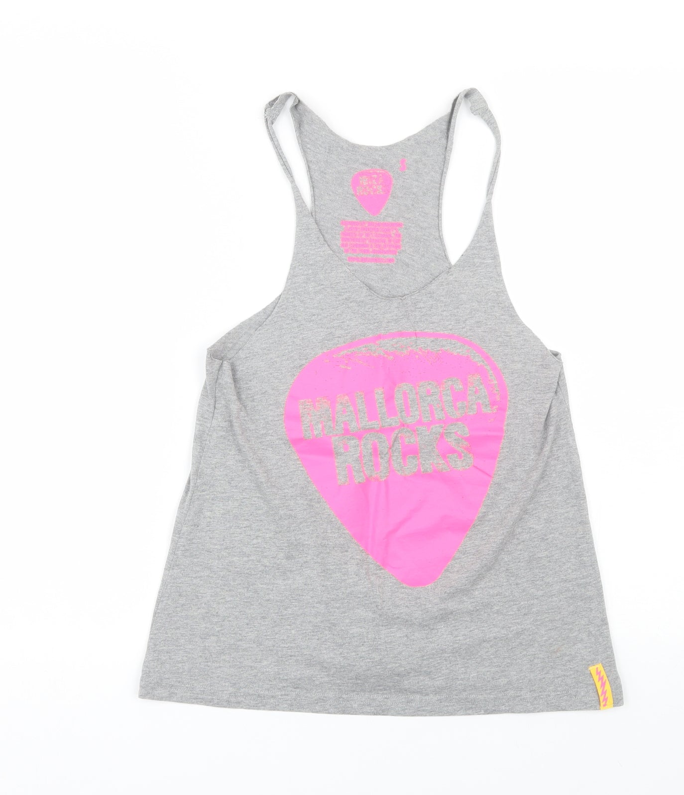 Ibiza Rocks Womens Grey   Basic Tank Size S