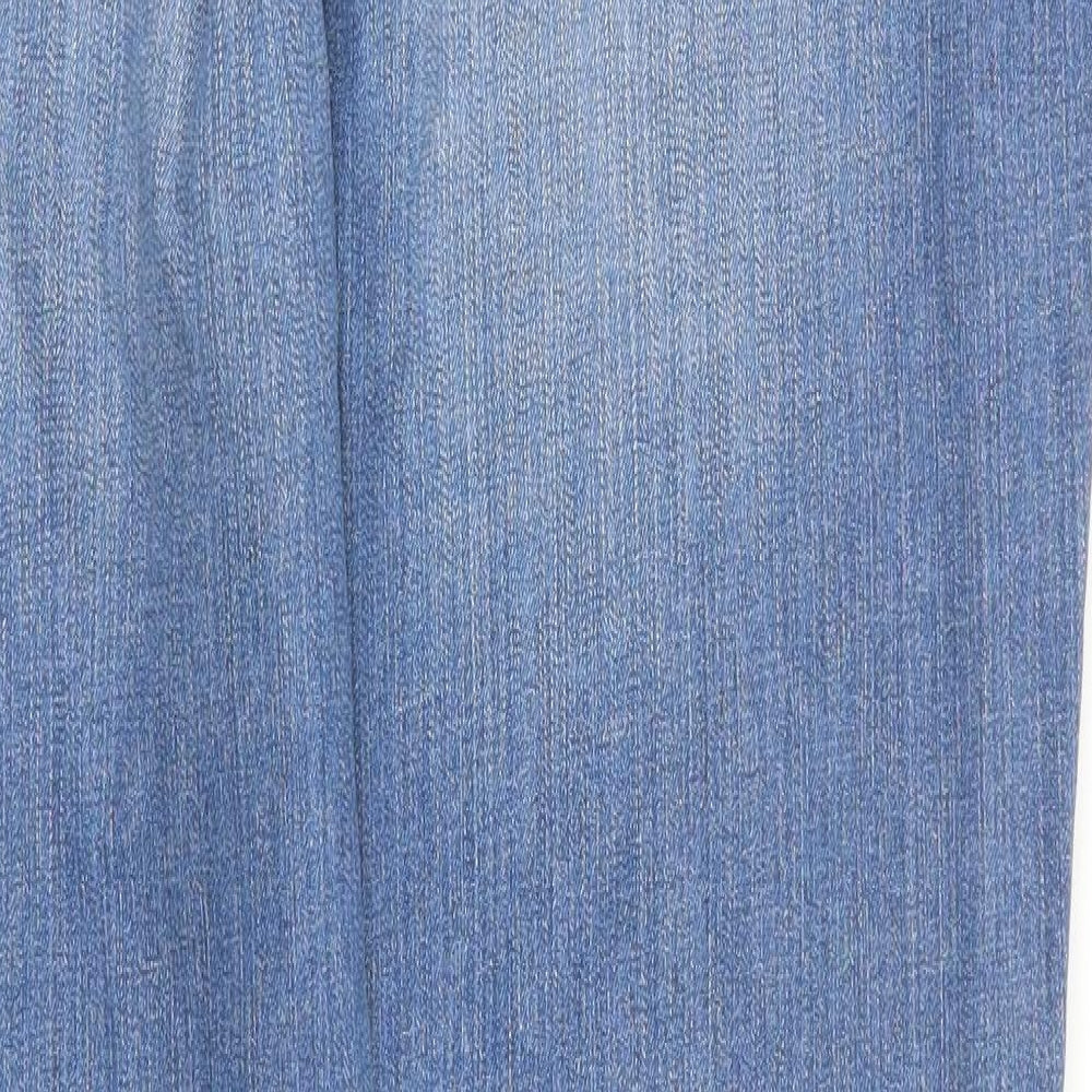 Papaya Womens Blue  Denim Straight Jeans Size 16 L28 in