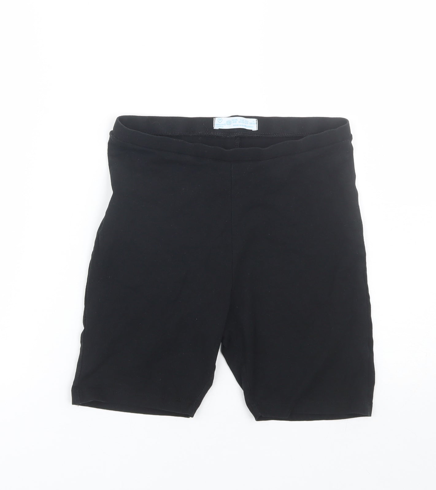 Primark Womens Black   Biker Shorts Size XS