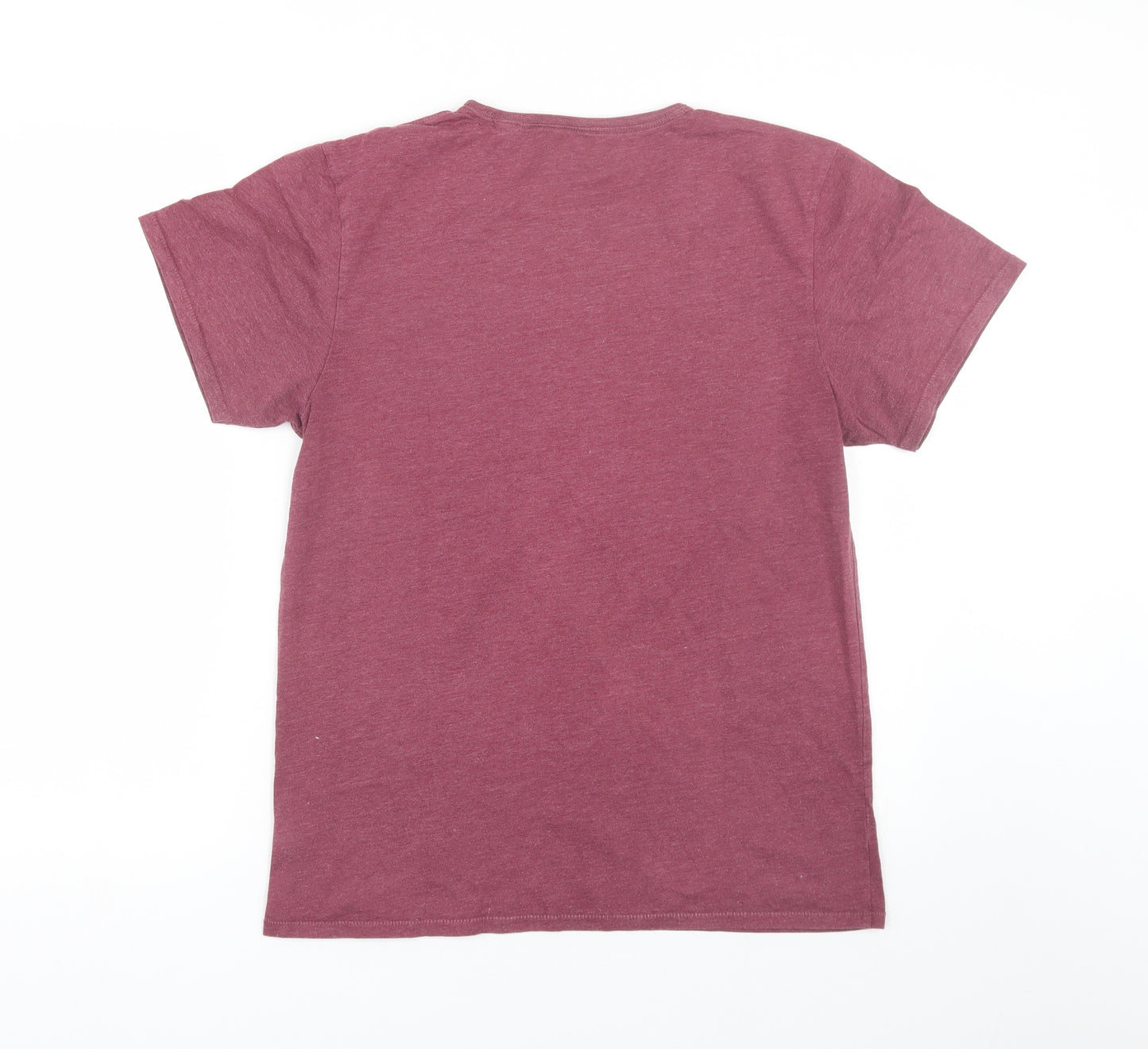 Easy Mens Red    T-Shirt Size M