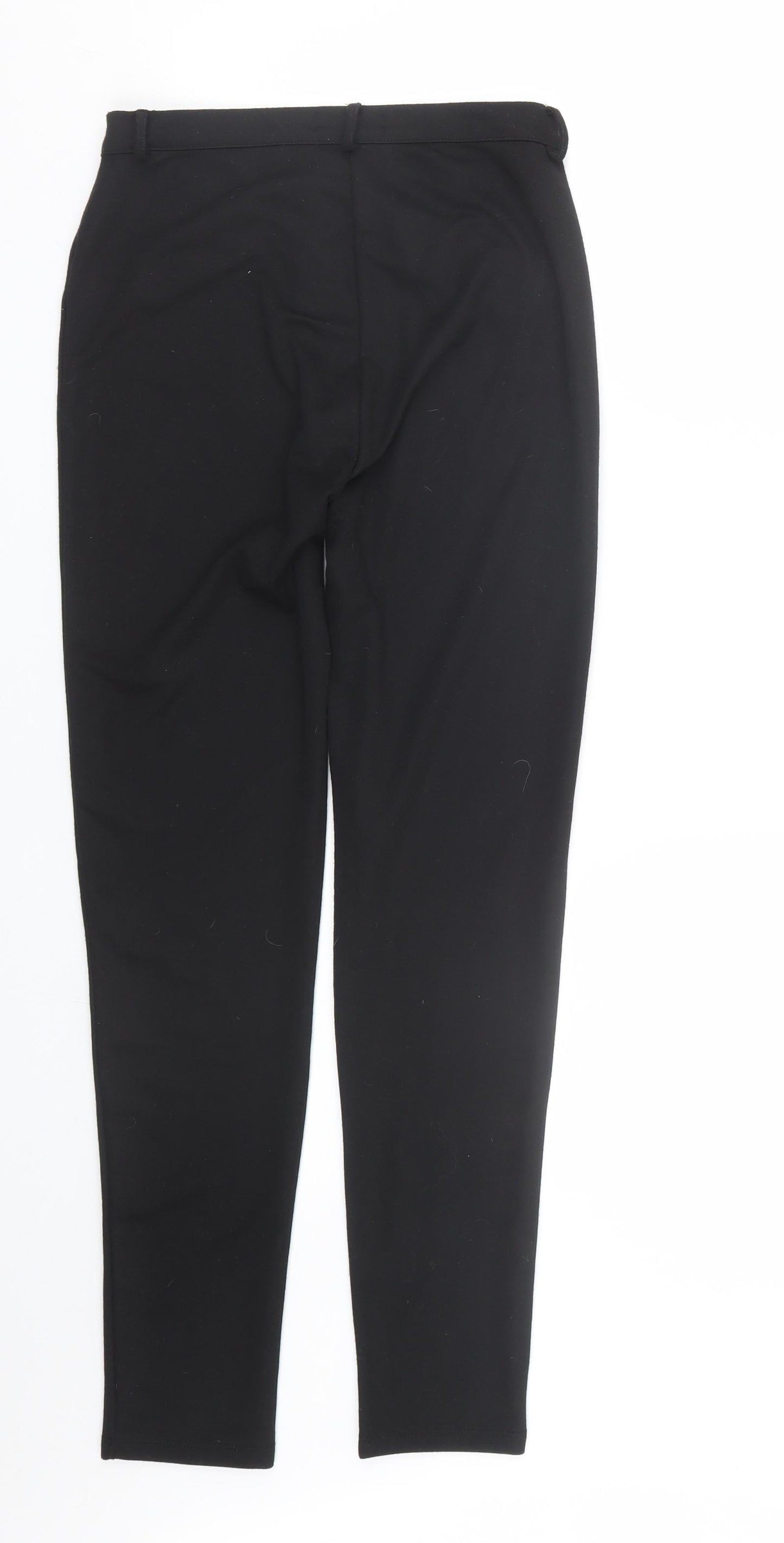 Pep&co Womens Black   Trousers  Size 8 L26 in