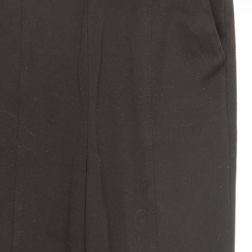 M&S Womens Brown   Capri Trousers Size 16 L27 in