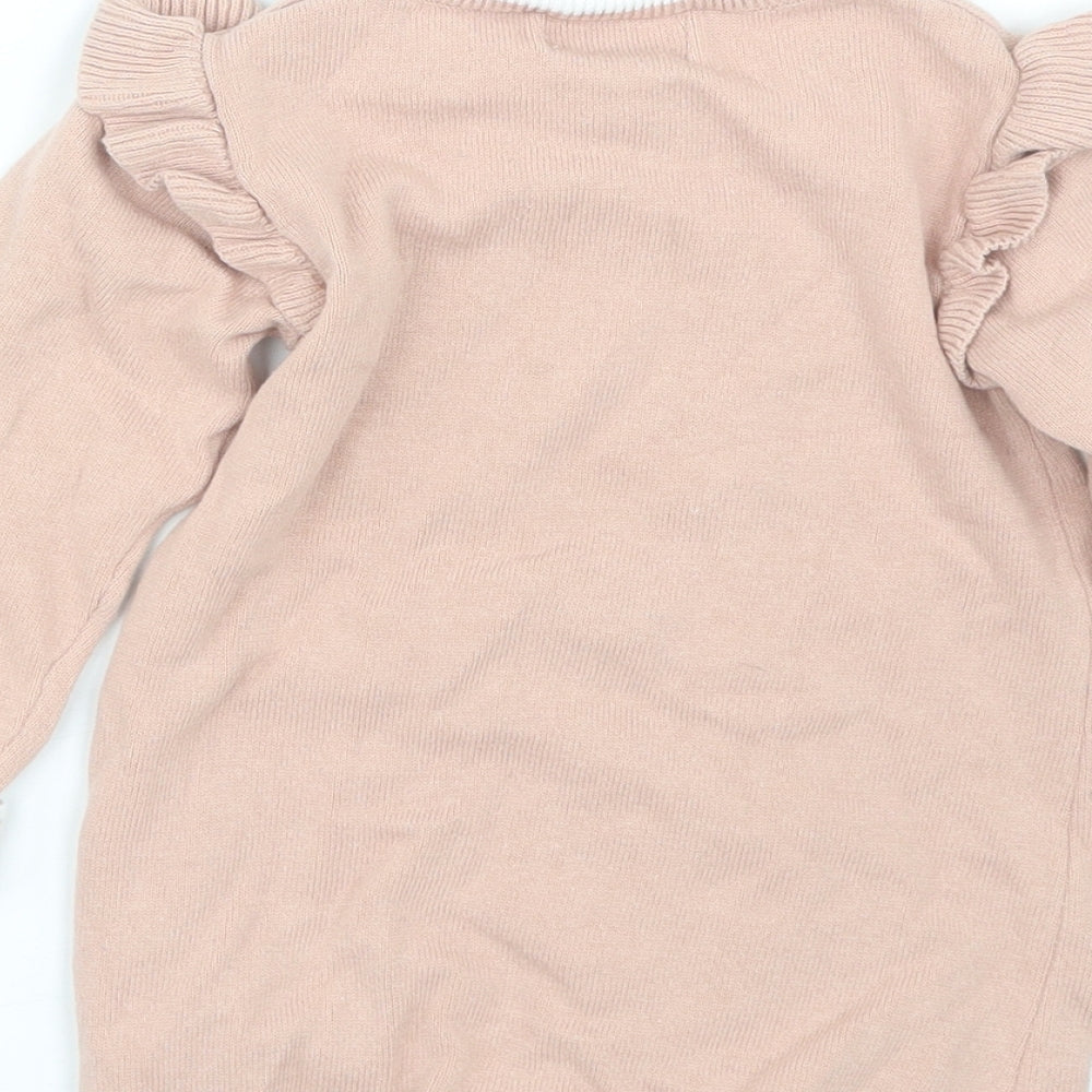 Primark Girls Pink   Pullover Jumper Size 2 Years  - Bunny