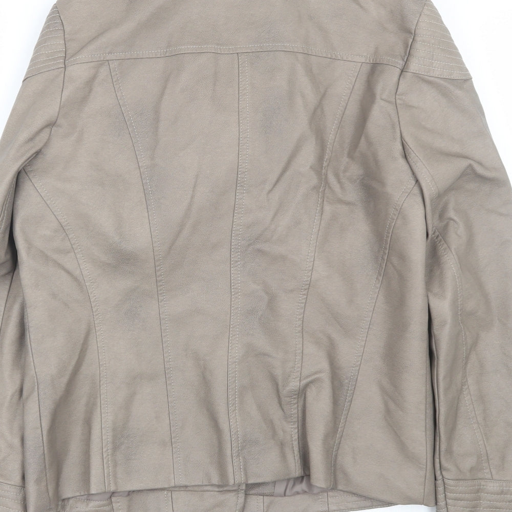 Wallis Womens Brown   Jacket Coat Size 14