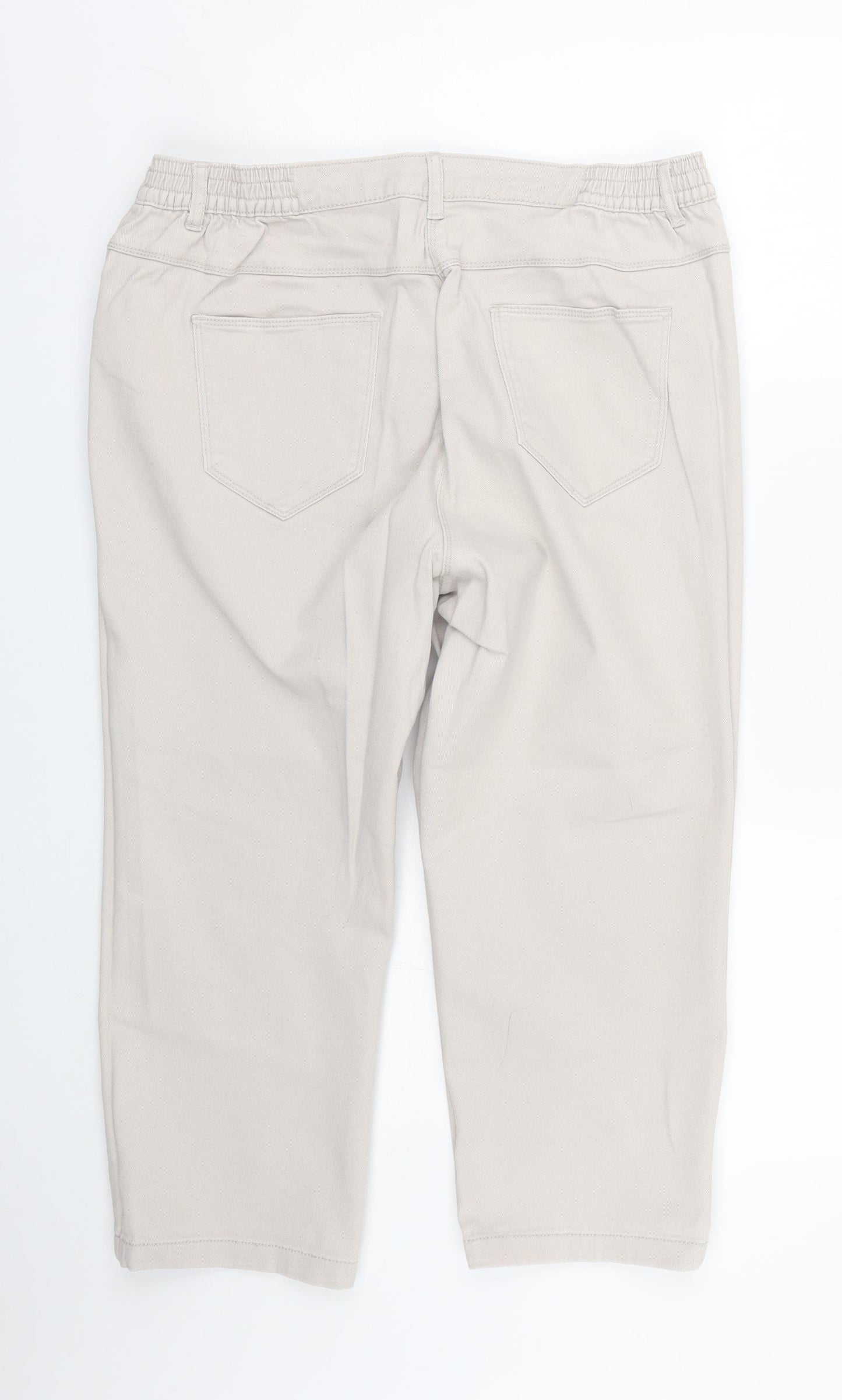 Bonmarché Womens Beige   Bermuda Shorts Size 16