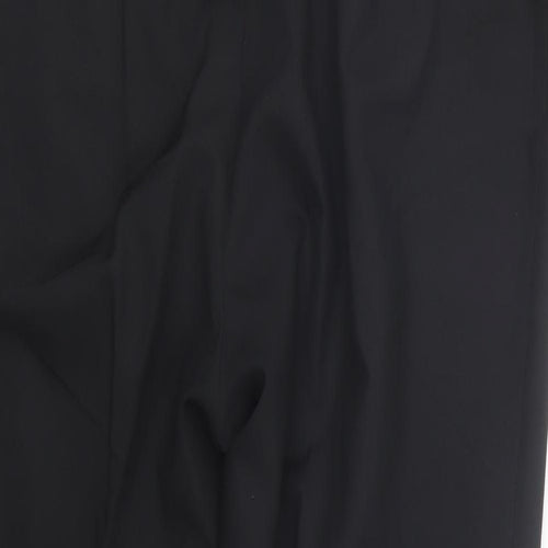 Papaya Womens Black   Trousers  Size 16 L25 in