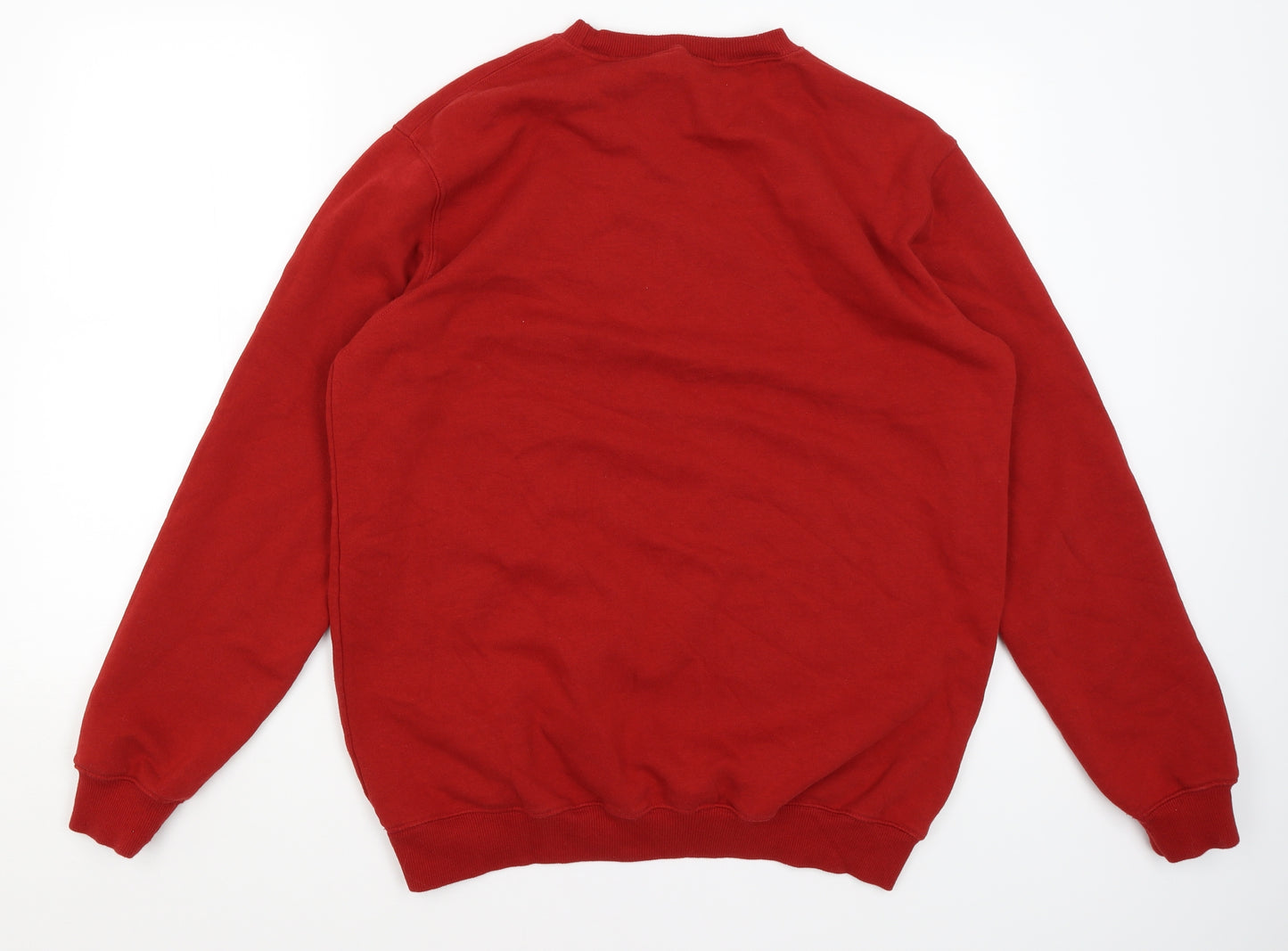 Cotton Traders Womens Red   Pullover Jumper Size L