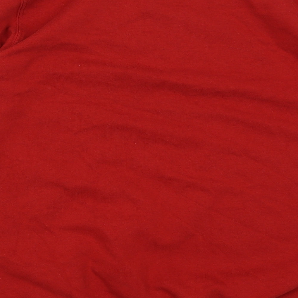 Cotton Traders Womens Red   Pullover Jumper Size L