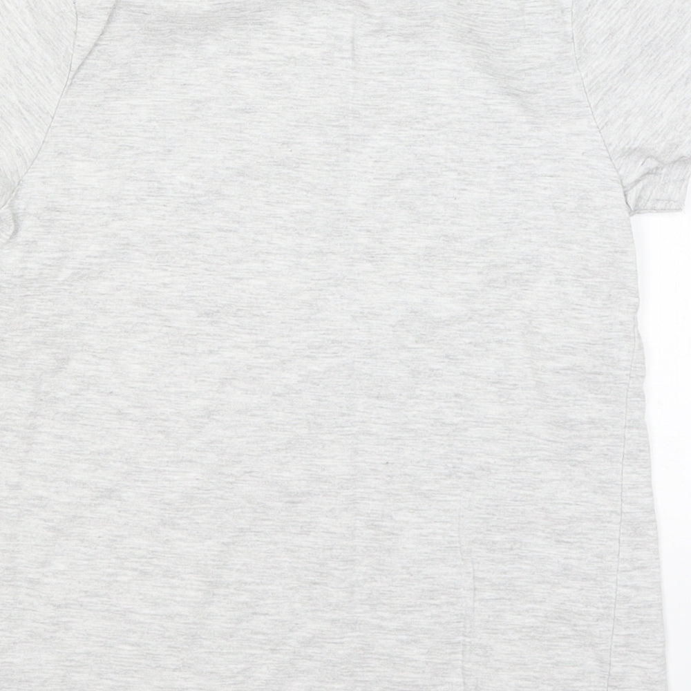 Little Kids Boys Grey   Basic T-Shirt Size 6-7 Years  - Hawaii