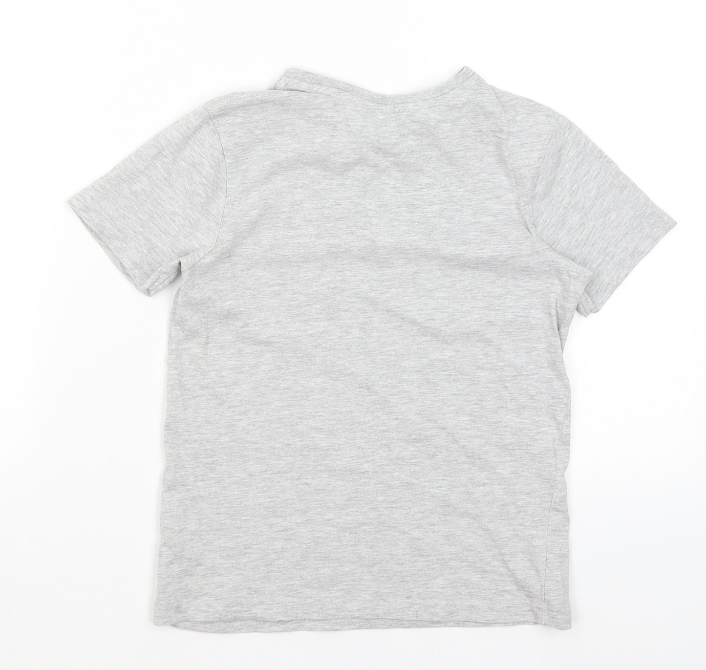 George Boys Grey   Basic T-Shirt Size 7-8 Years  - Bicycle