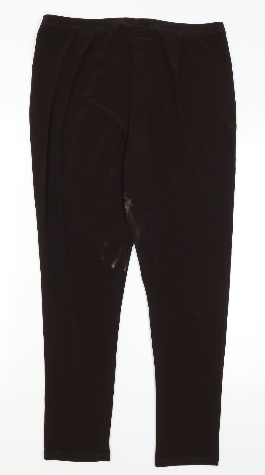 Nina Leonard Womens Brown   Capri Leggings Size XL L27 in
