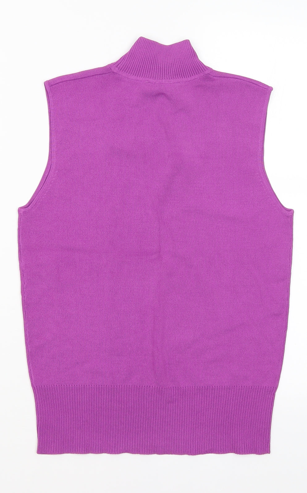 J Taylor Womens Purple   Vest Jumper Size 14