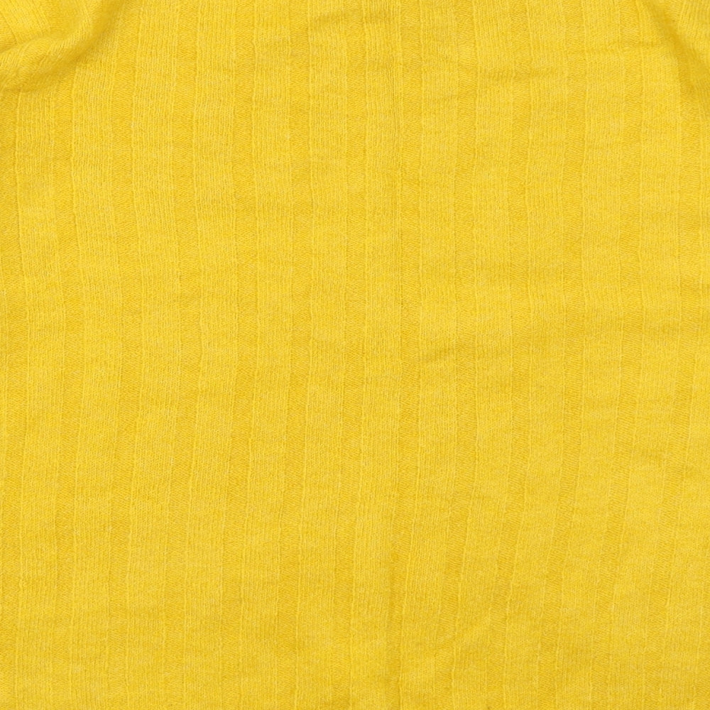 F&F Womens Yellow   Pullover Jumper Size 10