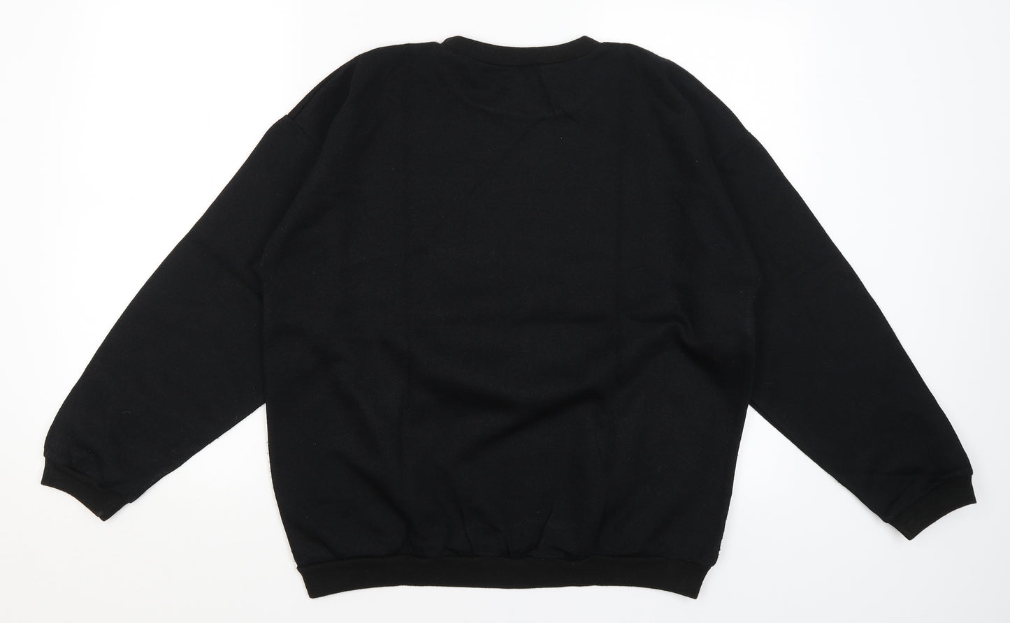 Preworn Womens Black   Pullover Jumper Size L  - Teddy Bears