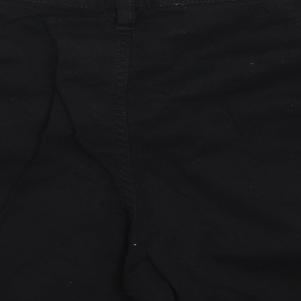 F&F Womens Black   Chino Shorts Size 12