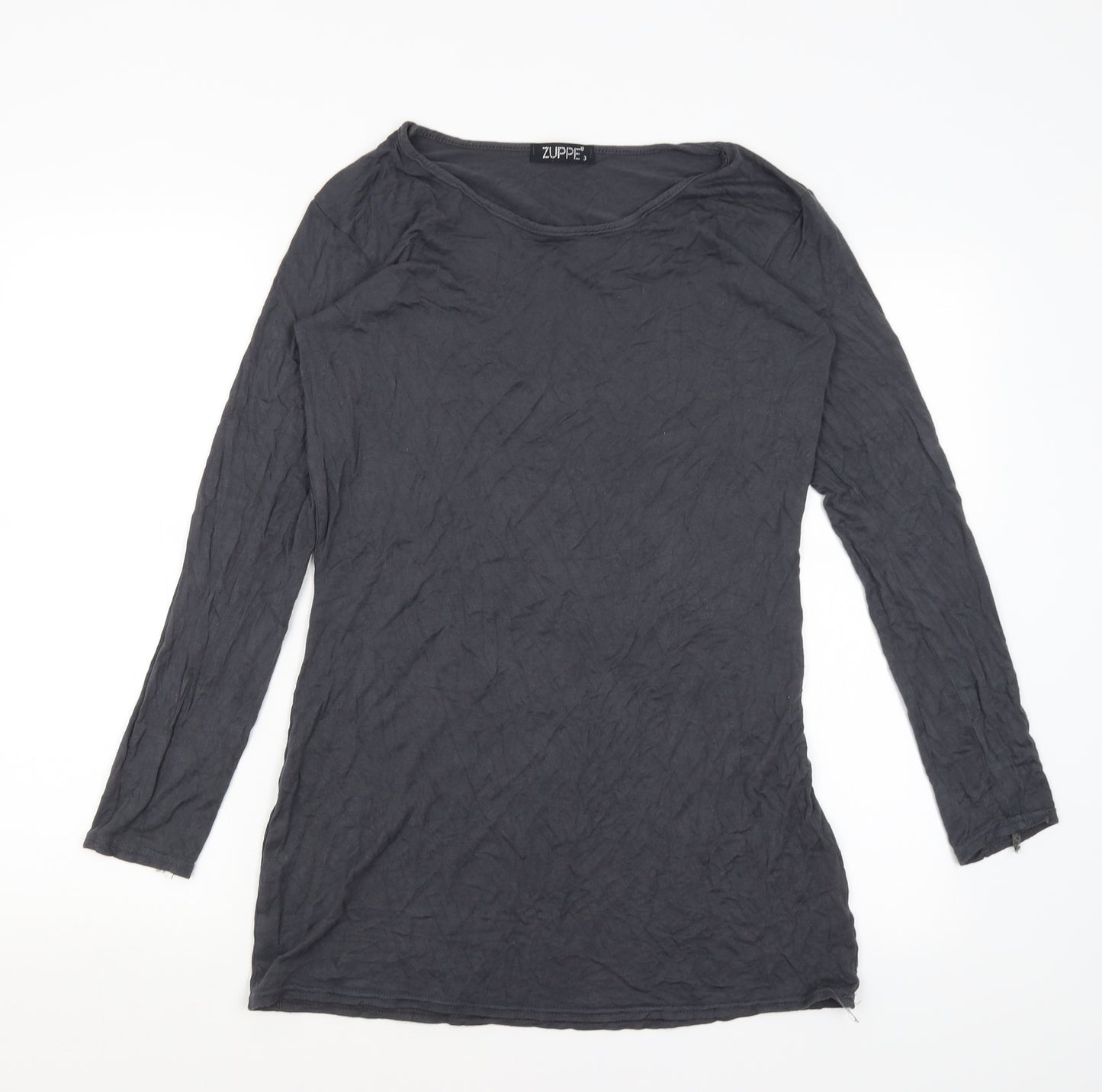 Zuppe Womens Blue   Basic T-Shirt Size 14