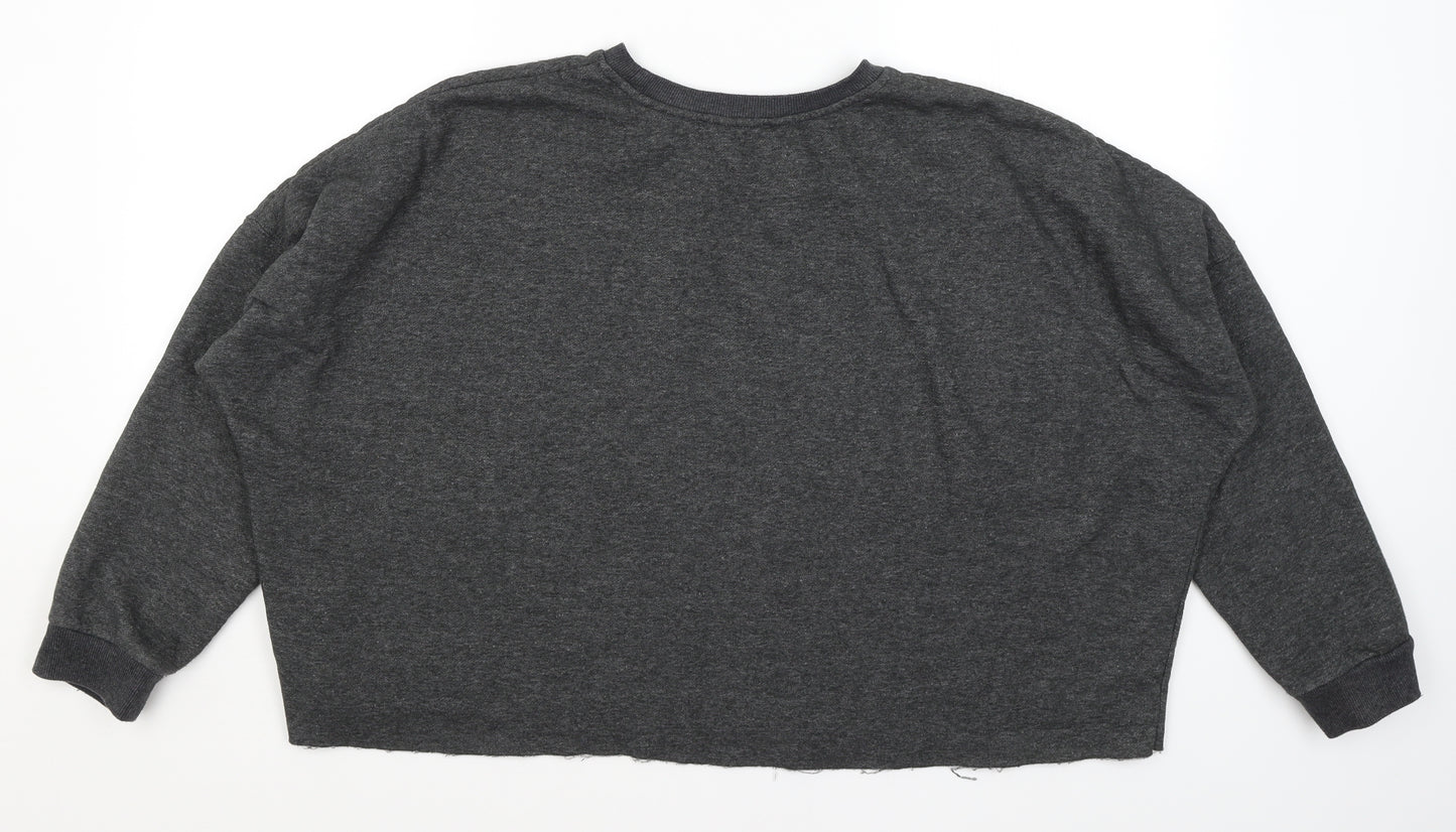 Primark Womens Grey   Pullover Jumper Size XL
