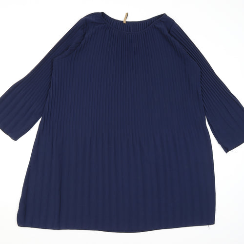 Preworn Womens Blue   A-Line  Size L