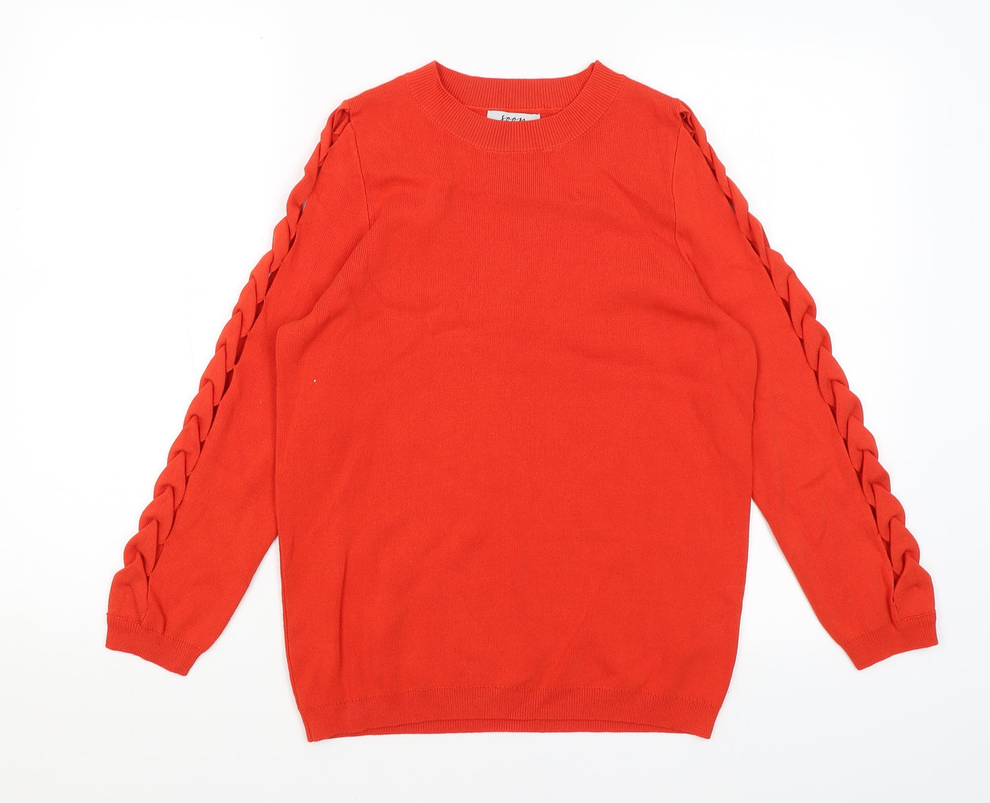 Soon Womens Red   Pullover Jumper Size 12