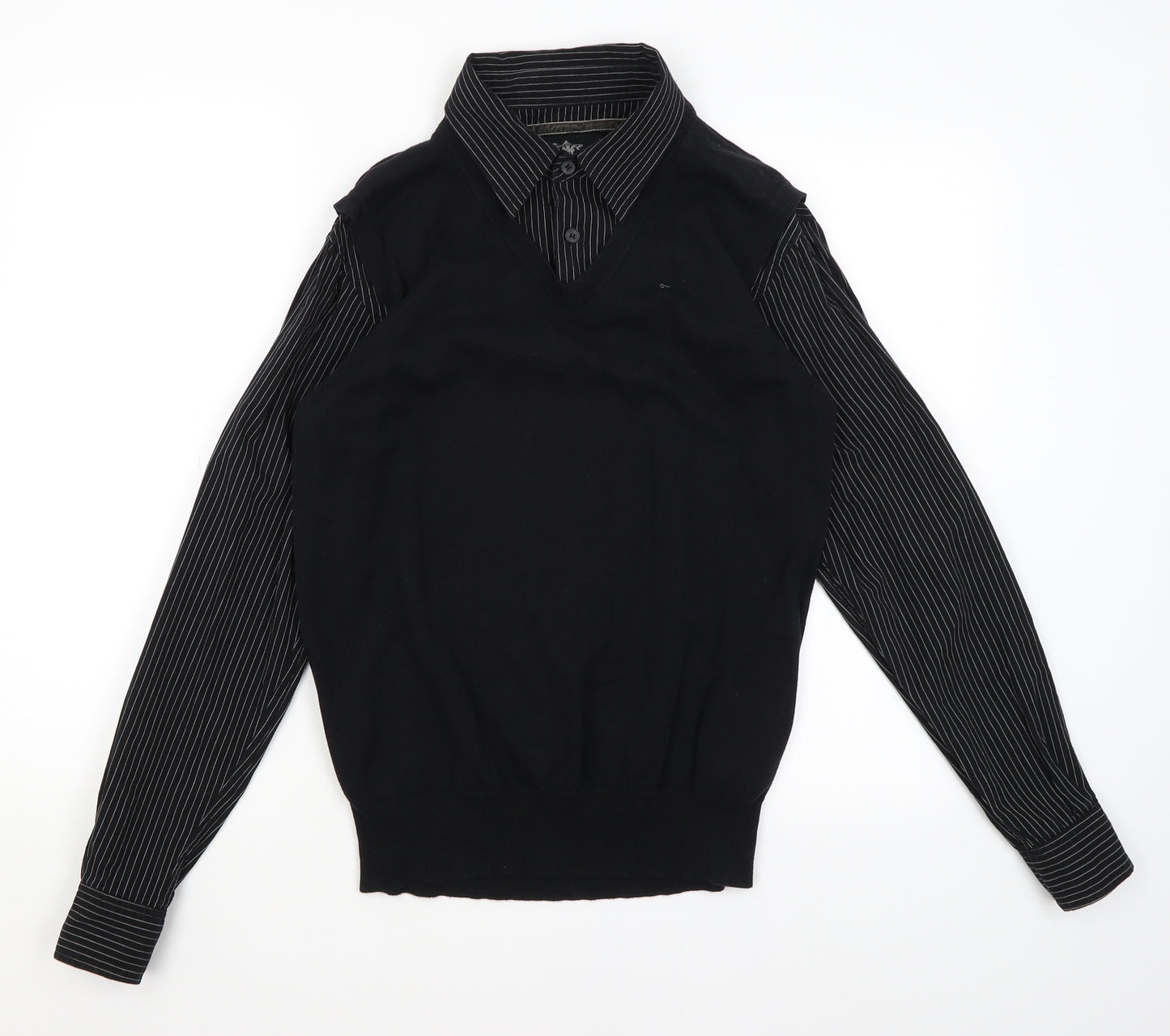 Preworn Mens Black   Pullover Jumper Size M