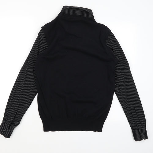 Preworn Mens Black   Pullover Jumper Size M