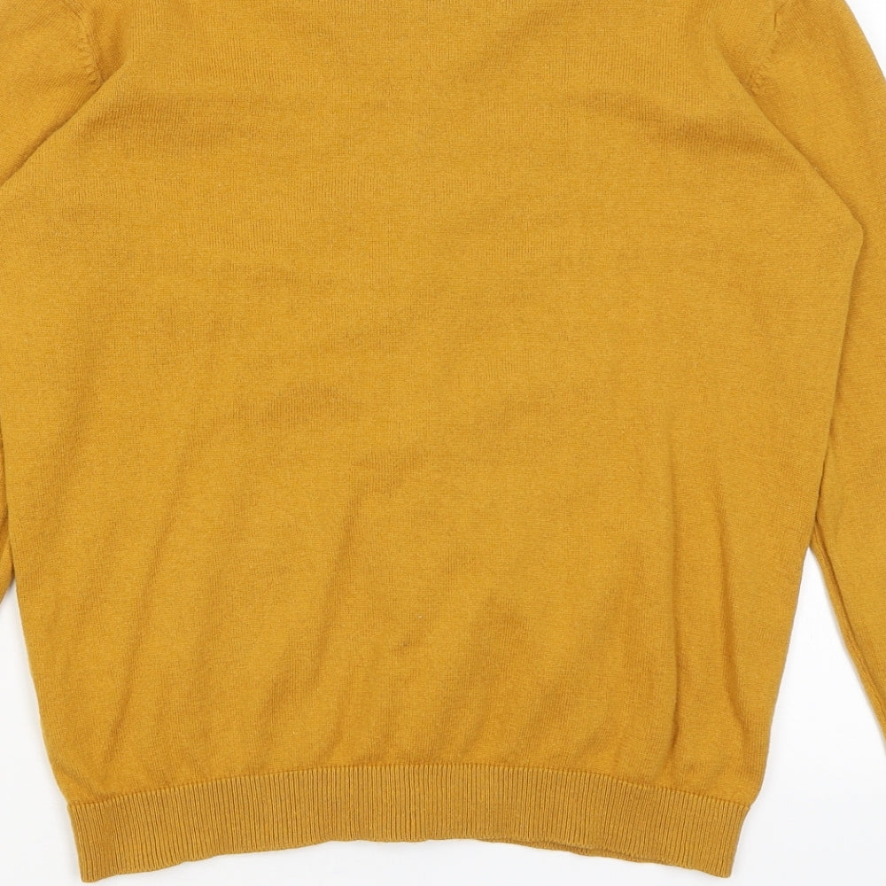 Primark Womens Yellow   Cardigan Jumper Size M