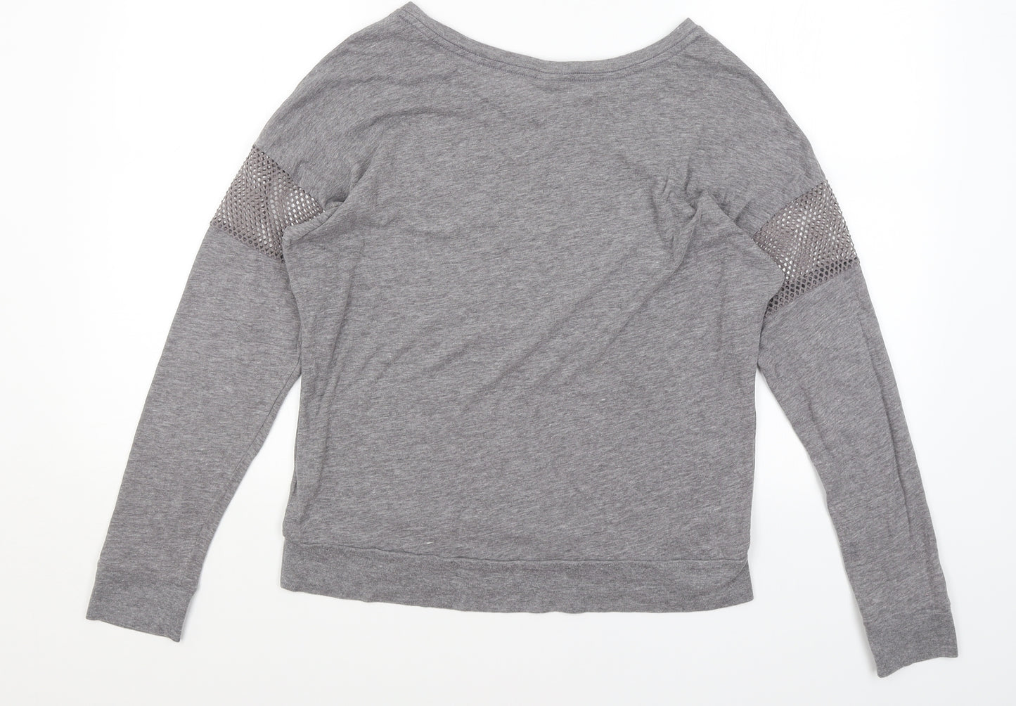 PINK Womens Grey   Basic T-Shirt Size S