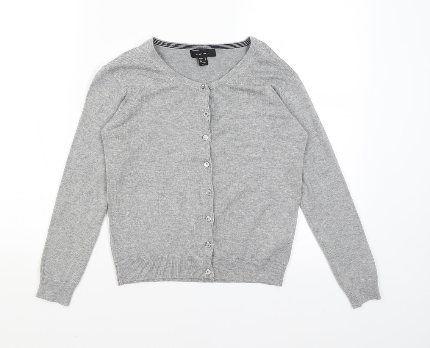 Atmosphere Womens Grey   Cardigan Jumper Size 10