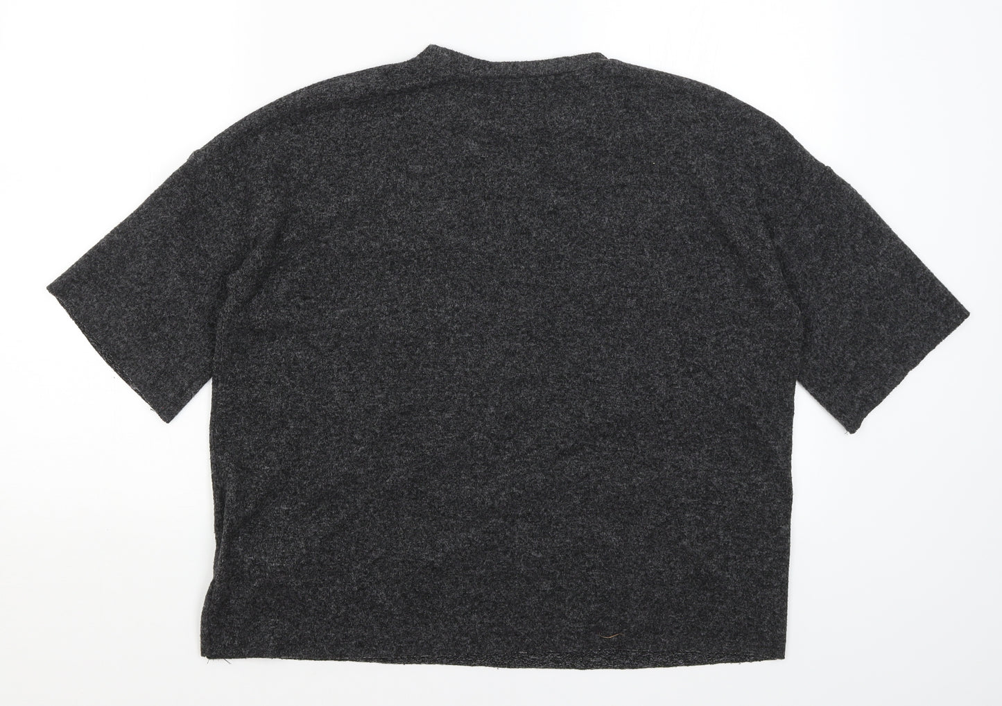 Zara Womens Grey   Pullover Jumper Size S