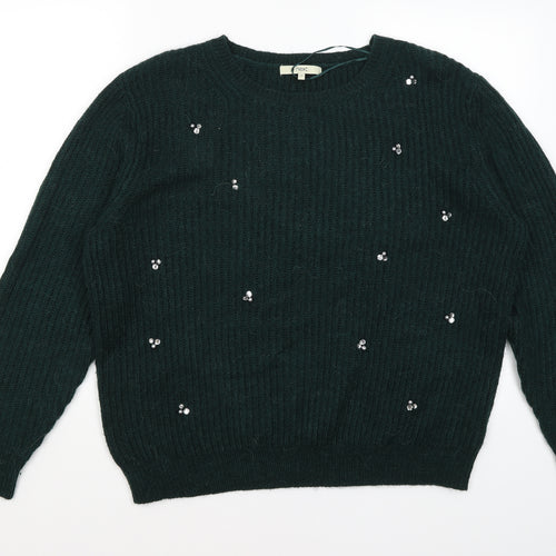 NEXT Womens Green   Pullover Jumper Size 20