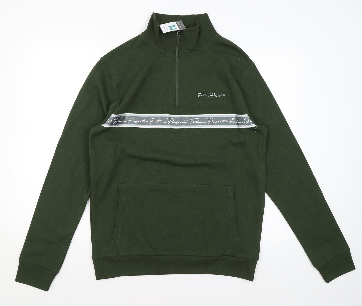 Primark Mens Green   Pullover Jumper Size M
