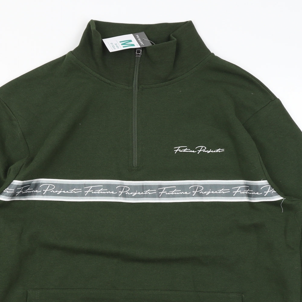 Primark Mens Green   Pullover Jumper Size M