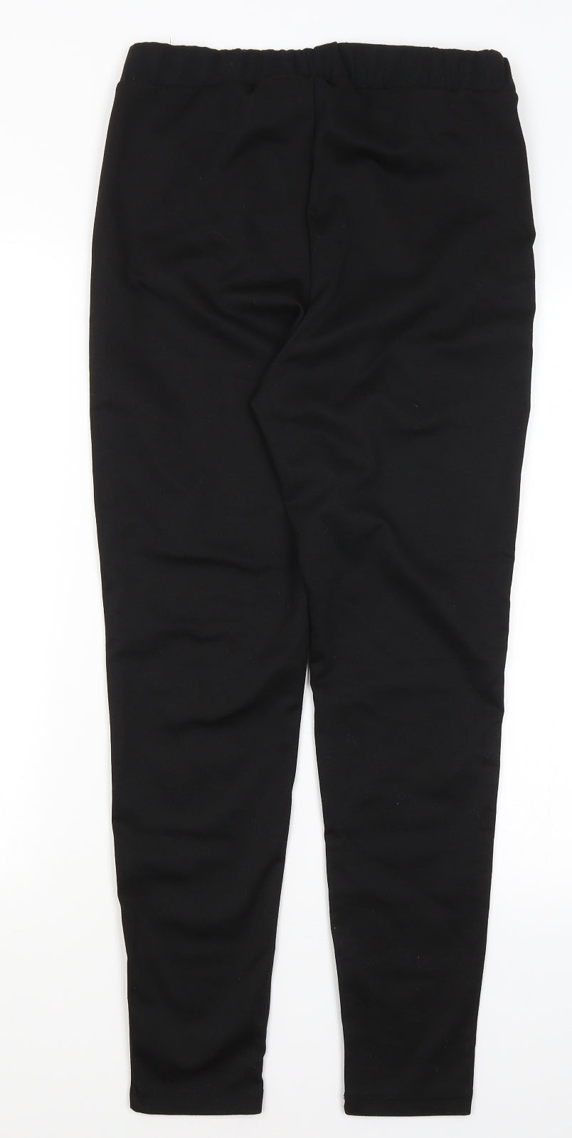 Pretty Little Thing Womens Black   Trousers  Size 14 L27 in
