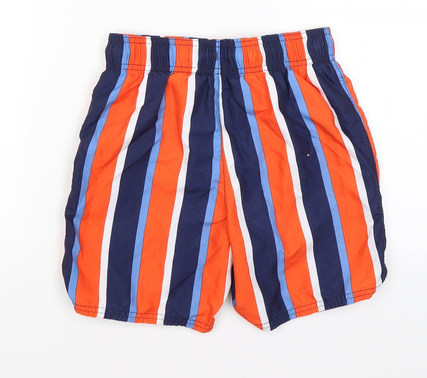 George Boys Blue Striped  Bermuda Shorts Size 9-10 Years