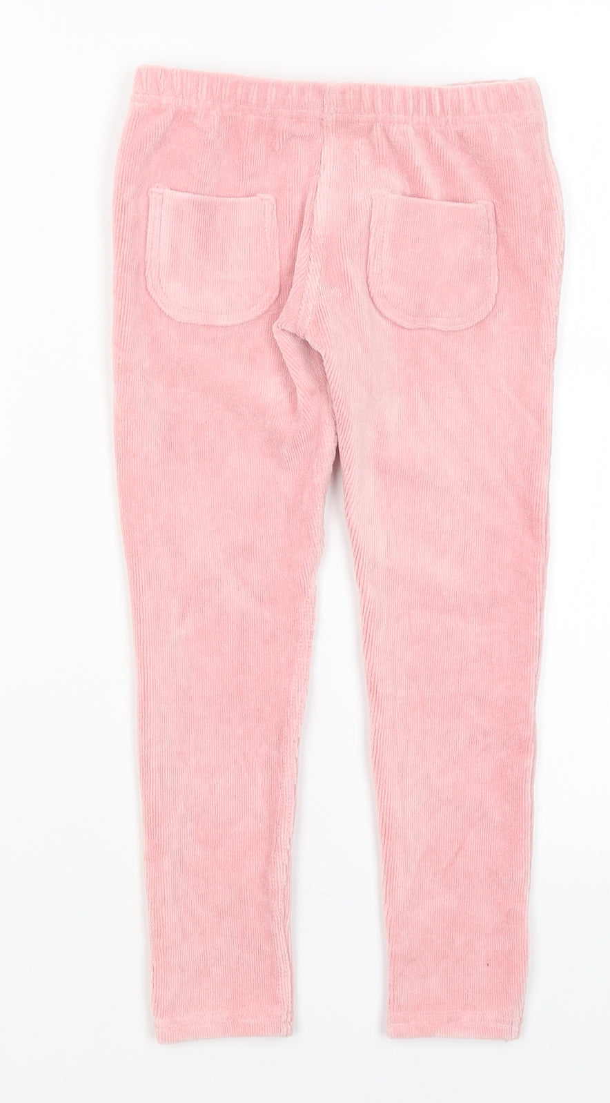 M&S Girls Pink   Capri Trousers Size 5-6 Years