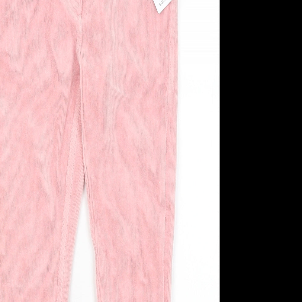 M&S Girls Pink   Capri Trousers Size 5-6 Years