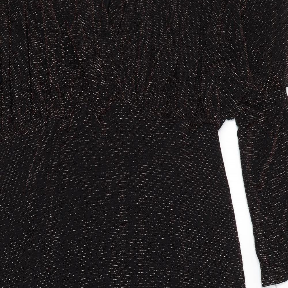 Simply Be Womens Black   Slip Dress  Size 22